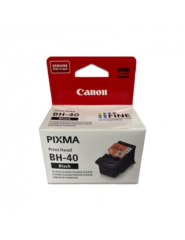 Canon BH-40 Siyah Orijinal Baskı Kafası - G1420, G2420, G2460, G3420, G3460 Uyumlu