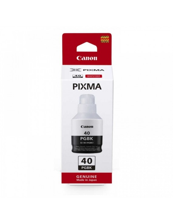 Canon GI-40 PGBK Siyah (Black) Orijinal Mürekkep - 170ml - G5040, G6040, G7040 Uyumlu