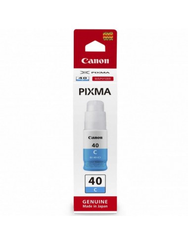 Canon GI-40 Cyan Mavi Orijinal Mürekkep - 70ml - G5040, G6040, G7040 Uyumlu
