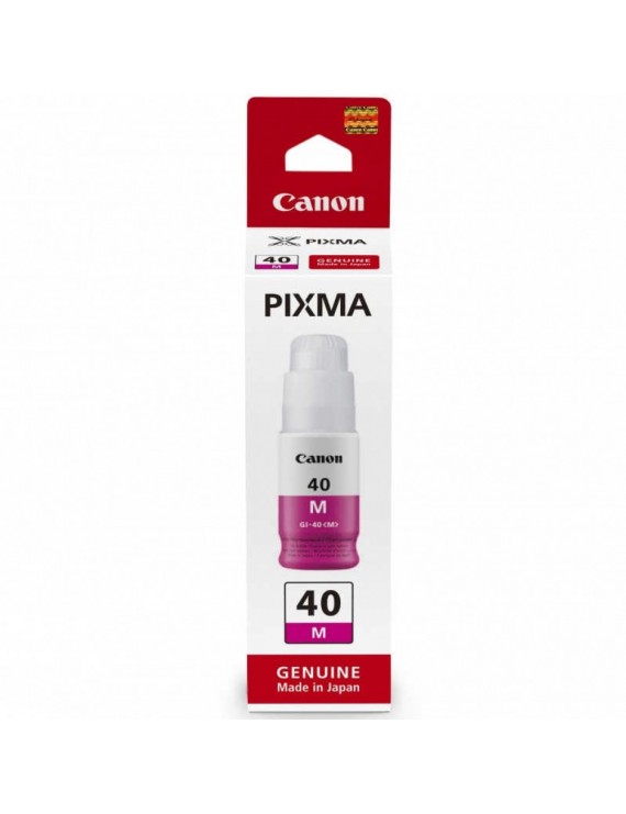 Canon GI-40 Magenta Kırmızı Orijinal Mürekkep - 70ml - G5040, G6040, G7040 Uyumlu
