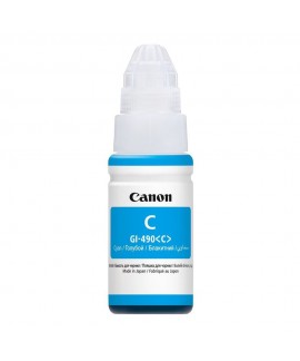 Canon GI-490 Cyan Mavi Kutusuz Orijinal Mürekkep - 70ml - G1411, G2411, G3411, G4411 Uyumlu