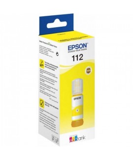 Epson T112 Sarı (Yellow) Orjinal Mürekkep Kartuşu - 70ml - L6550, L6570, L15150, L15160 Uyumlu